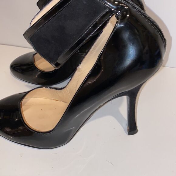 Alessandro Oteri Womens Black Heels size 37 - Picture 5 of 12